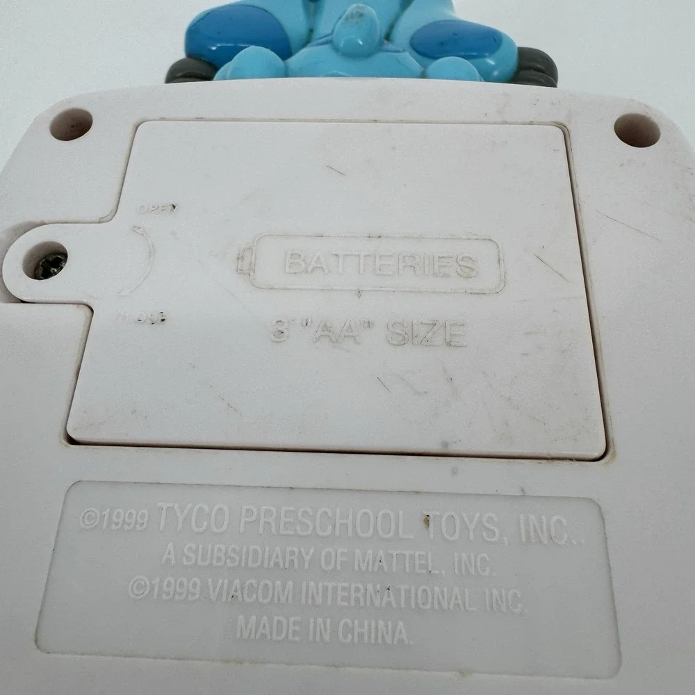 Vintage‎ Blues Clues 1999 Interactive Talking Refrigerator Snacks Tested Works